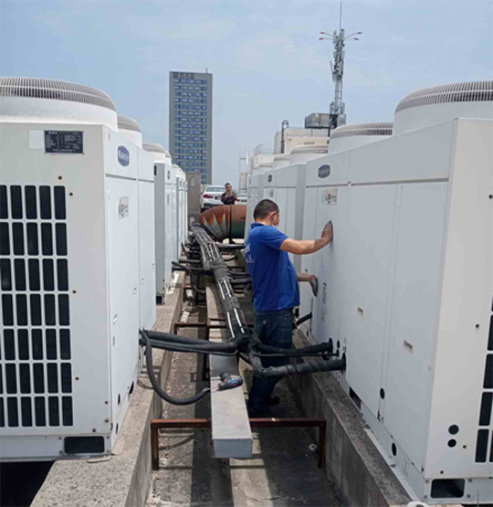 湛江市中央空调制热和不制冷系统维修方法